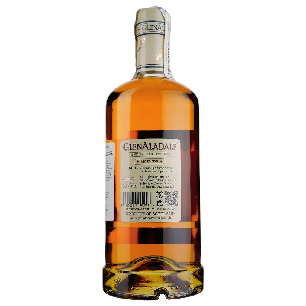 Виски GlenAladale Red Edition Blended Scotch Whisky 40% 0.7 л (ALR16663) - фото 2
