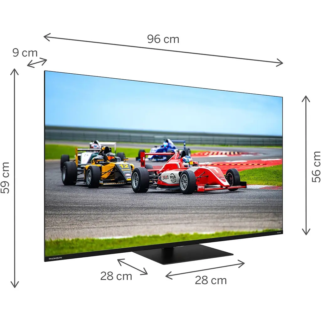 Телевізор Thomson Google TV 43` QLED Ultra HD 4K (43QG7C14) [139513] - фото 5