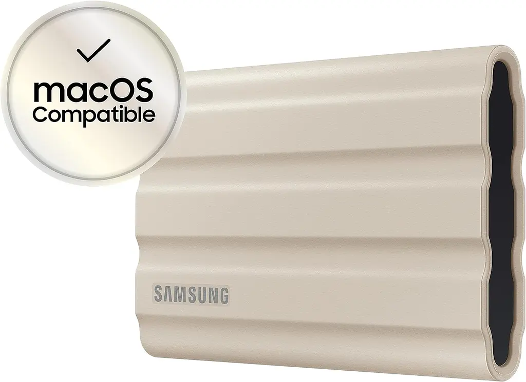 Портативний SSD Samsung 2TB USB 3.2 Gen 2 Type-C T7 Shield - фото 2