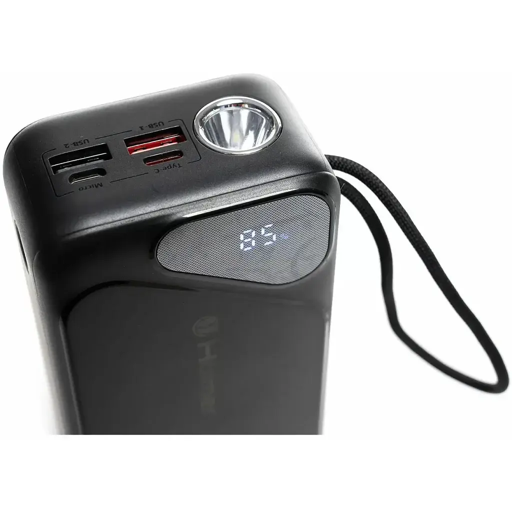 Батарея універсальна Hölmer NRG-02 Cheetah 30000mAh 22.5W Black (NRG-02 Cheetah) - фото 8