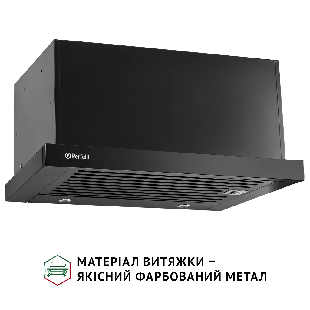 Витяжка телескопічна PERFELLI ISEO 6PMF NERO - фото 3