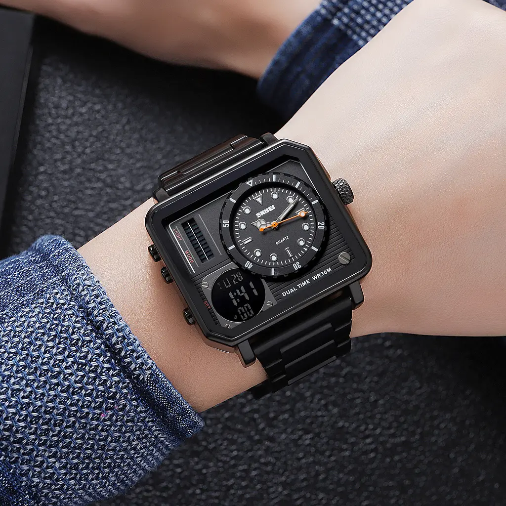 Наручные часы мужские 2025BK Black Skmei acs0030379 - фото 3