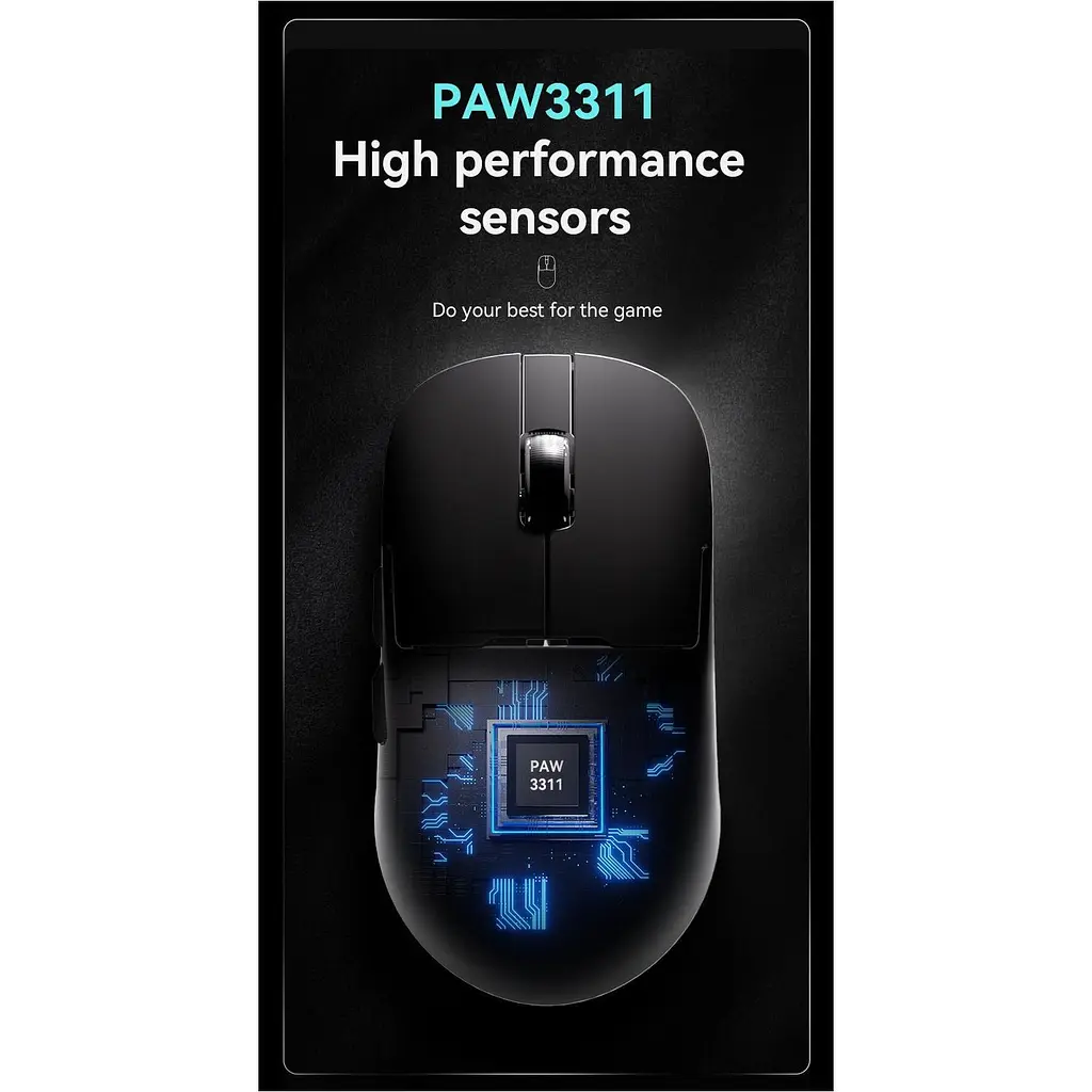 Миша Ajazz AJ159P MC Charging Dock Black (AJ159P-MC-B) [141349] - фото 6