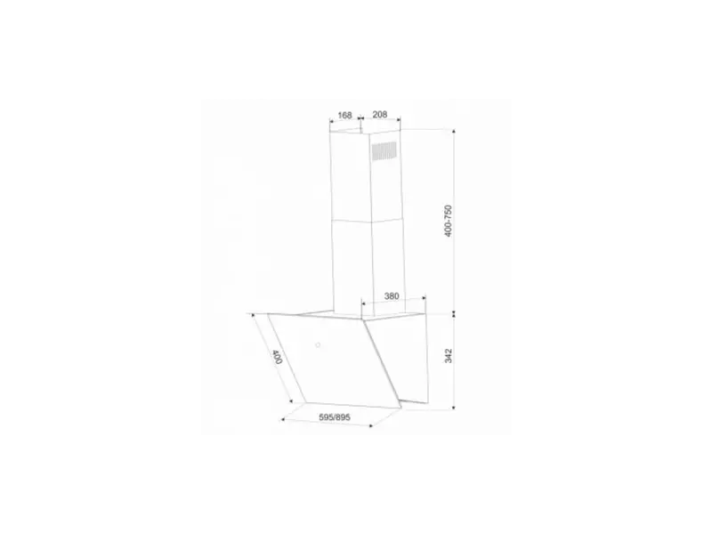 Витяжка Berg DUST90BK - фото 5