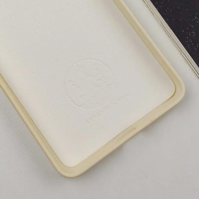Чехол Silicone Cover Lakshmi Full Camera (A) для Xiaomi Redmi Note 13 Pro+ Песочный / Sand - фото 3