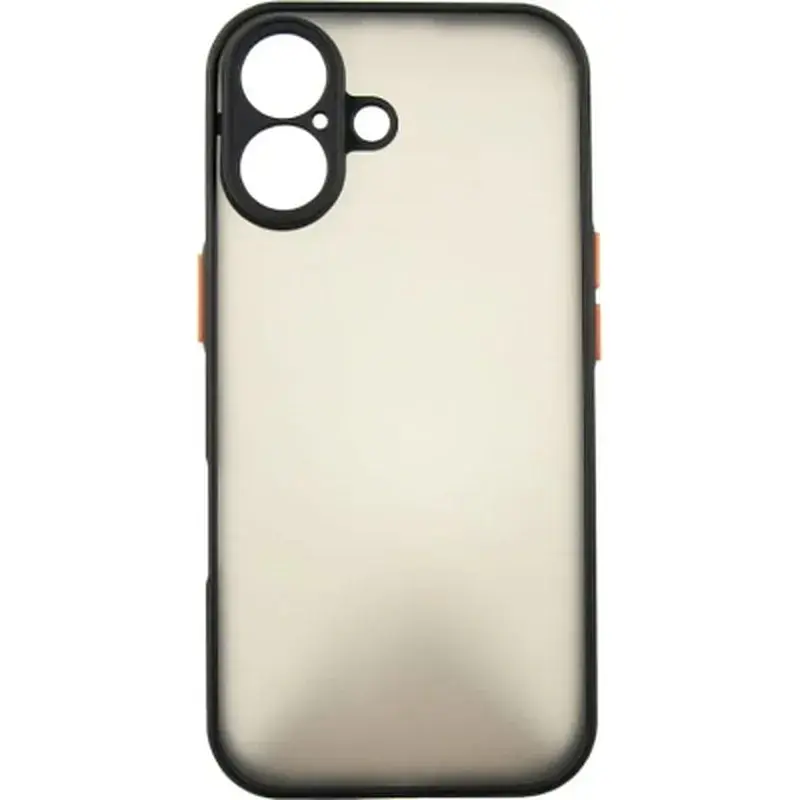 Чохол до мобільного телефона Dengos Matte iPhone 17 Black (DG-TPU-MATT-170)