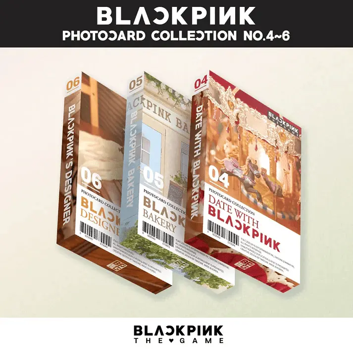 Картки ліцензійні Yg Entertainment The Game Photocard Collection Blackpink Колекція фотокарт Блекпінк YE 05 - фото 6