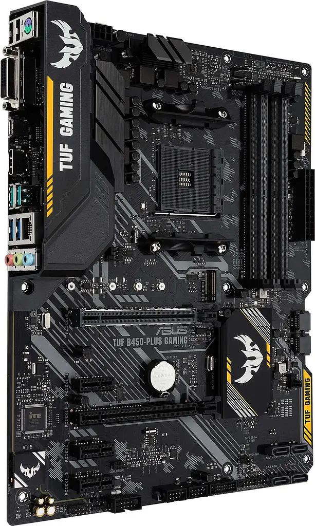 Материнська плата Asus B450-Plus TUF Gaming Socket AM4 (TUF B450-PLUS GAMING) Б/В - фото 3