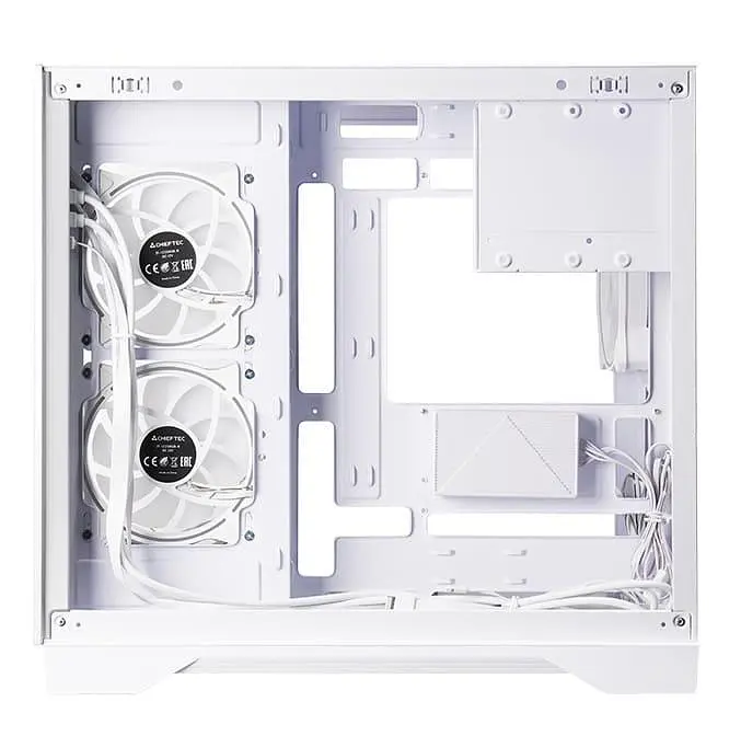 Корпус Chieftec VISIO GM-30W-TG-OP белого цвета без блока питания (GM-30W-TG-OP) - фото 5