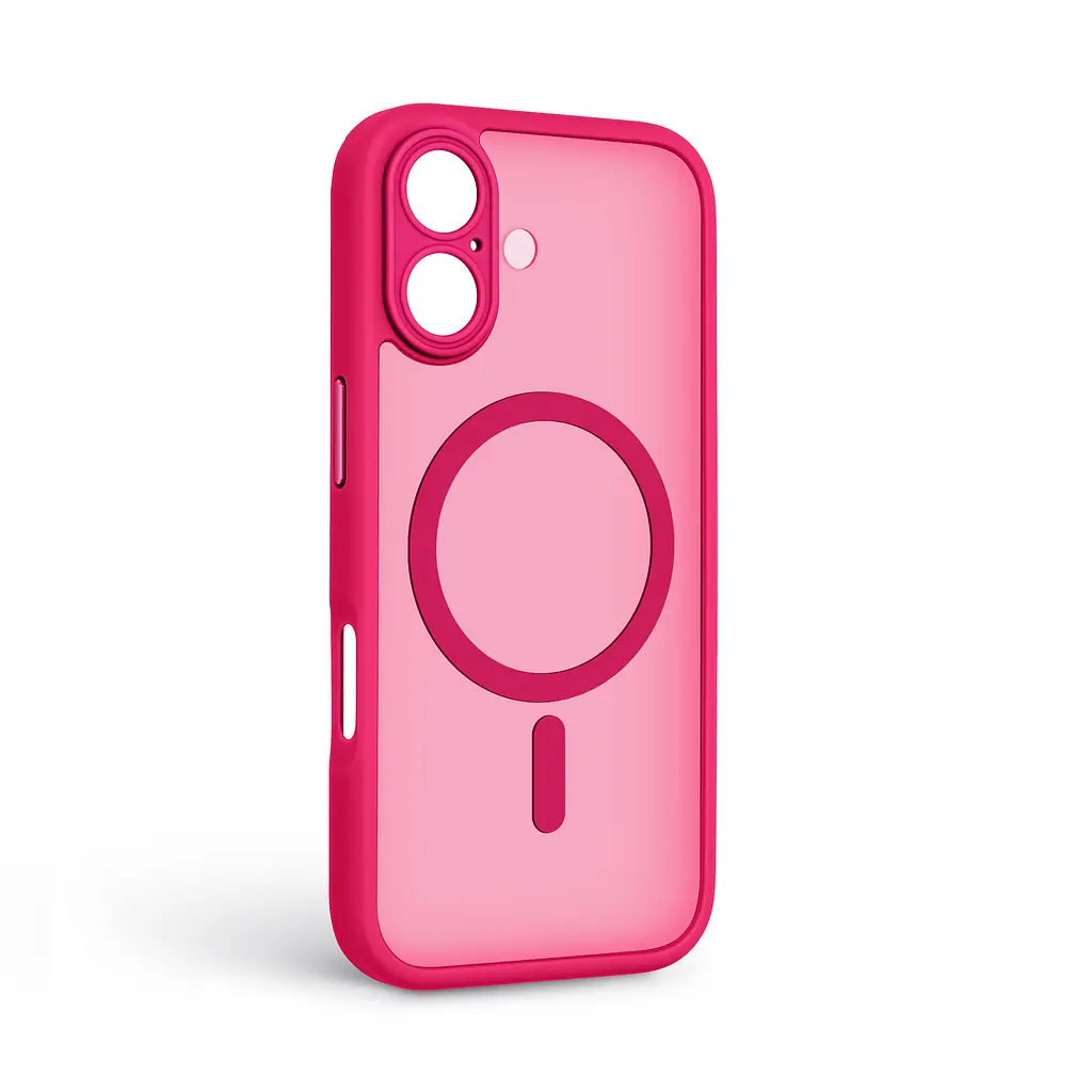 Чехол для Apple iPhone 17, Lush MagCase, розовый, противоударная панель-накладка из TPU и PC, полупрозрачный чехол с MagSafe (с магнитом), с защитой камеры, поддержка беспроводной зарядки, защита всего корпуса, ArmorStandart (ARM87484) - фото 2