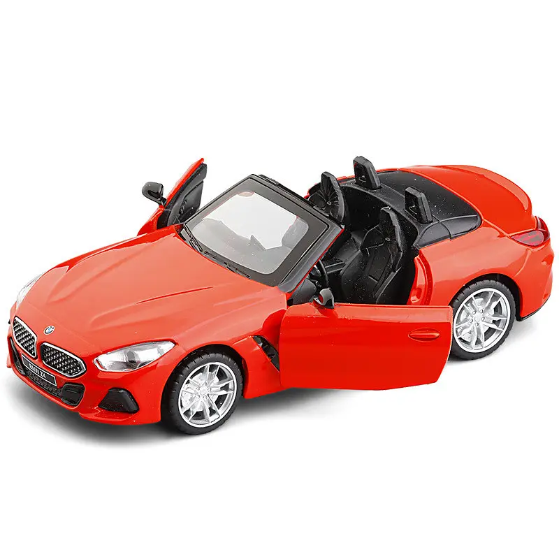 Колекційна металева модель автомобіля Автопром BMW Z4 M40i з інерцією, світлом та звуком 1:30 - фото 3