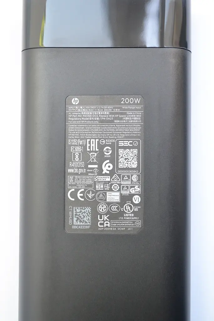 Блок живлення HP 200W TPN-DA23 19.5V, 10.3A, oval-корпус, роз'єм 4.5/3.0(pin inside) - фото 2
