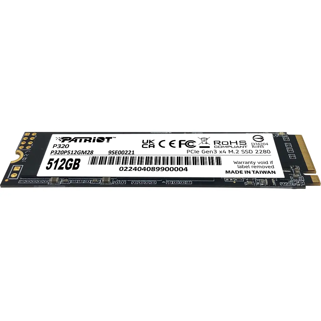 Накопичувач SSD M.2 2280 512GB Patriot (P320P512GM28) - фото 4