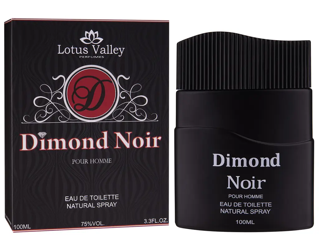 Туалетна вода для чоловіків Lotus Valley Dimond Noir 100мл (MM32040) - фото 2