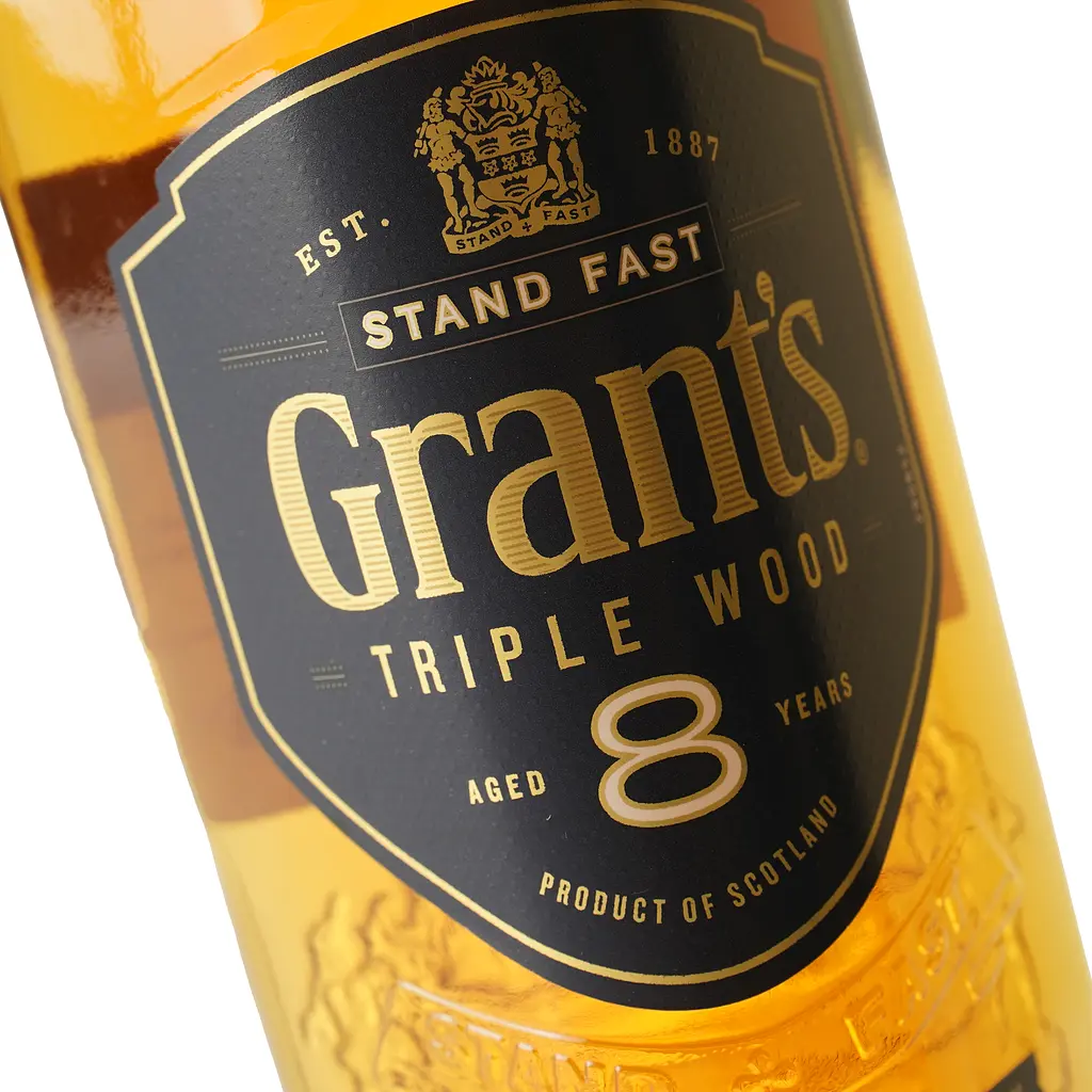 Віскі Grant's Triple Wood 8 yo Blended Scotch Whisky 40% 0.7 л - фото 6