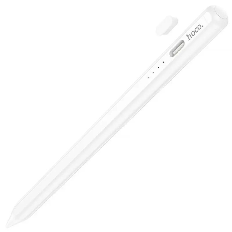 Стилус Hoco GM114 Smart active Pad dedicated capacitive pen for iPad White - фото 2
