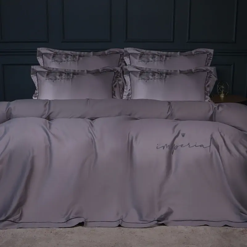 Наволочка MirSon Imperial Tencel №06 Gray 70 х 70 см (2200010755367) - фото 3