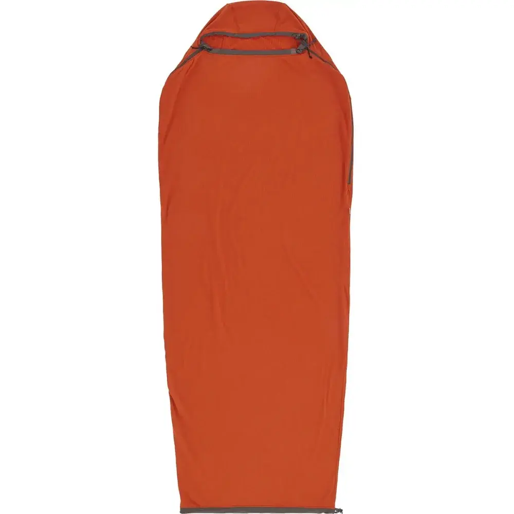 Вкладиш в спальник Sea To Summit Reactor Fleece Sleeping Bag Liner S Picante Red - фото 2