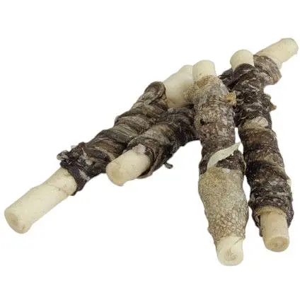 Снек для собак Camon палочки из говяжьей кожи обмотанные рыбой 70 г  - фото 2