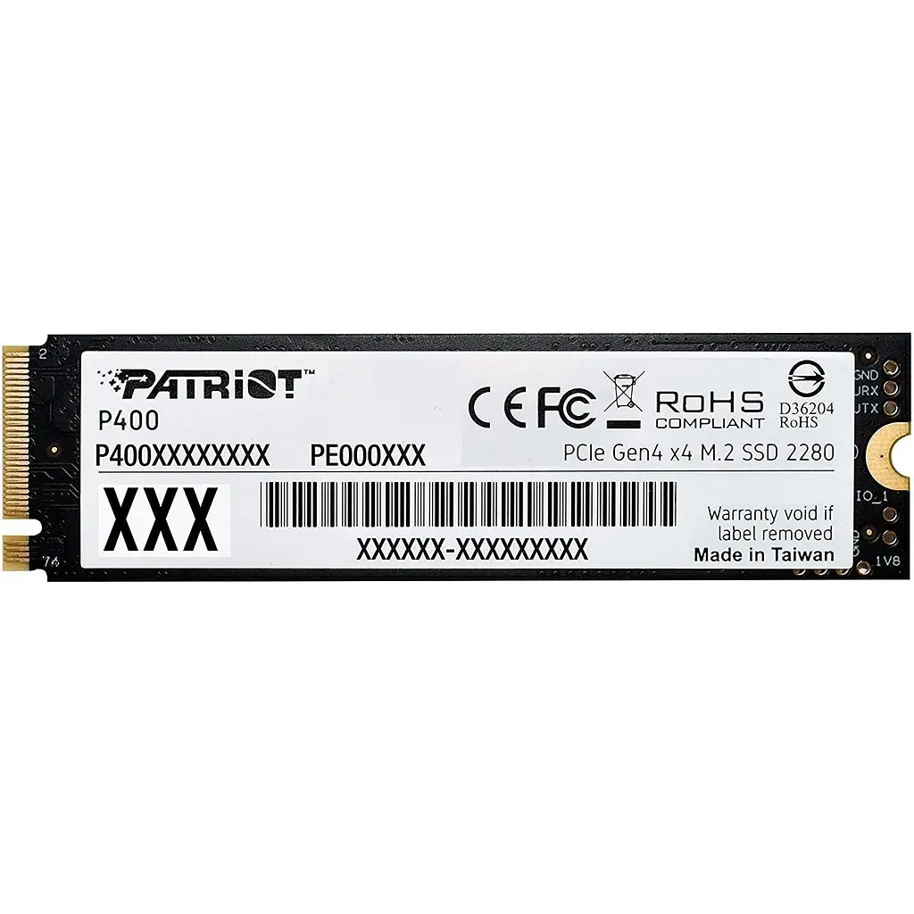 SSD накопичувач Patriot P400 2 TB M.2 NVMe [P400P2 TBM28H] [151784] - фото 5