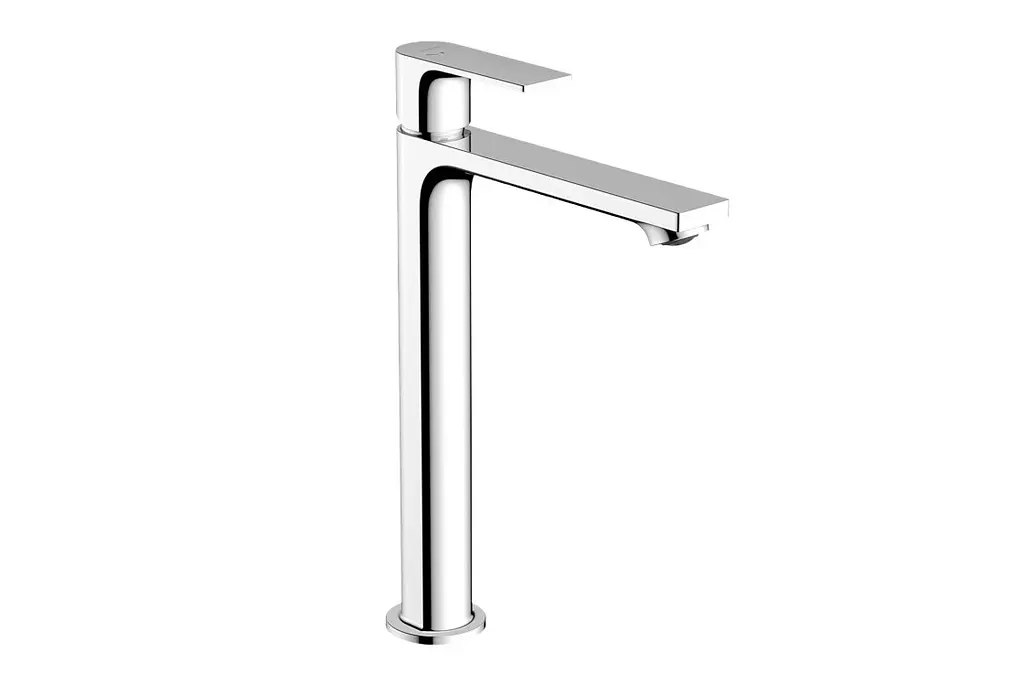 Змішувач для умивальника Hansgrohe Rebris E CoolStart EcoSmart+ з донним клапаном chrome 72591000
