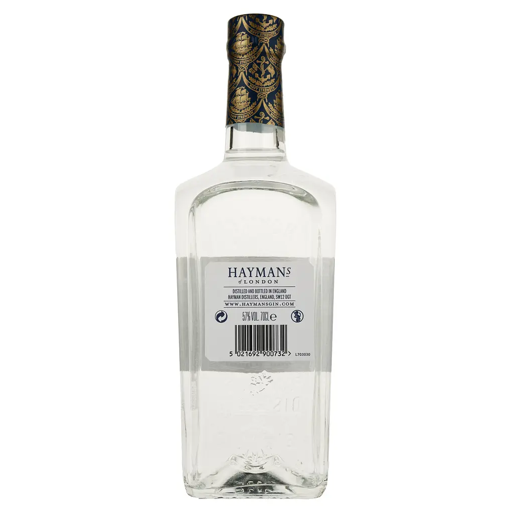 Джин Hayman's Royal Dock Gin, 57%, 0,7 л - фото 2