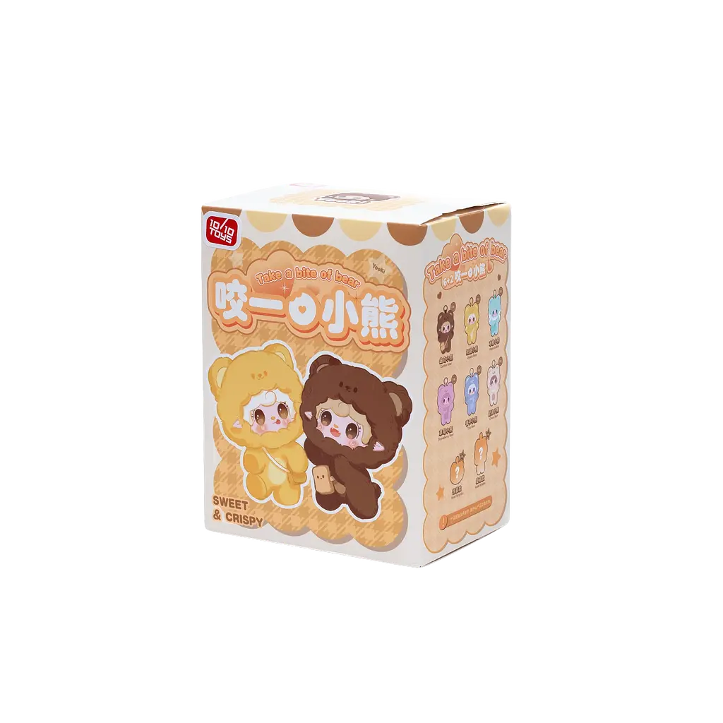 Колекційна м'яка іграшка з кільцем 10/10 Toys "Yooki.Солодкi Ведмедики" (Take A Bite Of The Bear V4) 10_10 Art.2025-8-5 - фото 5