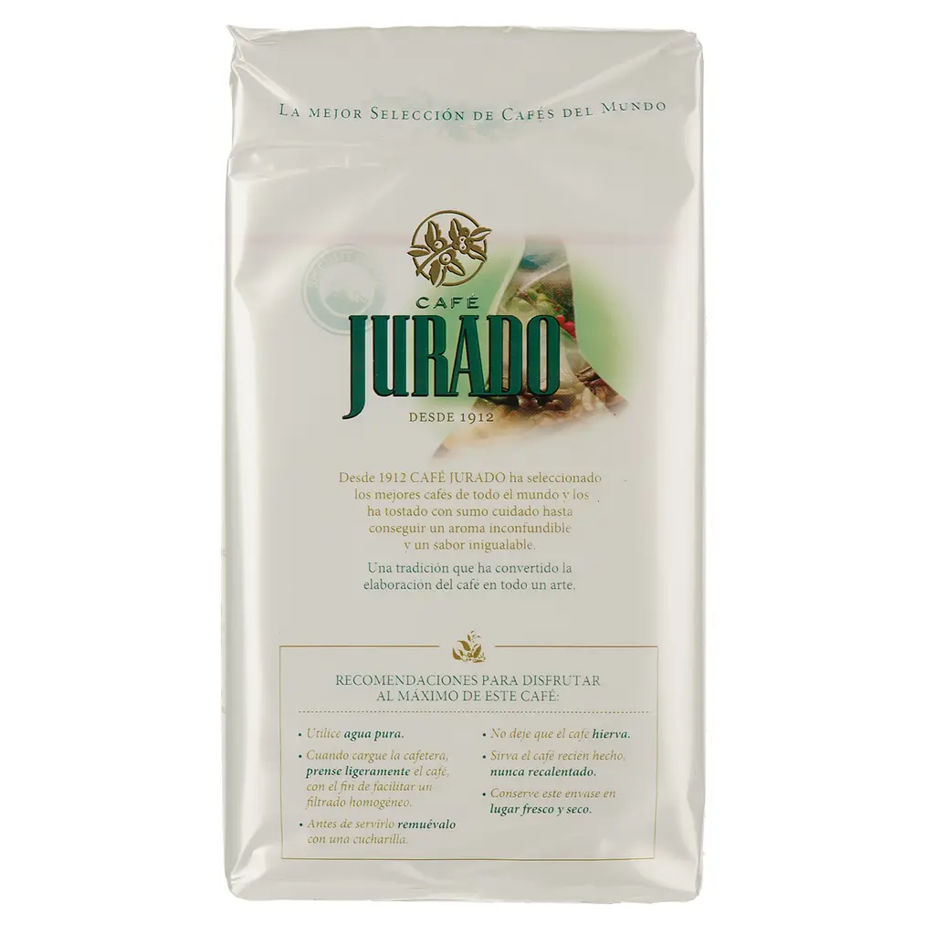 Кофе молотый Jurado 100% Arabica без кофеина 250 г - фото 2