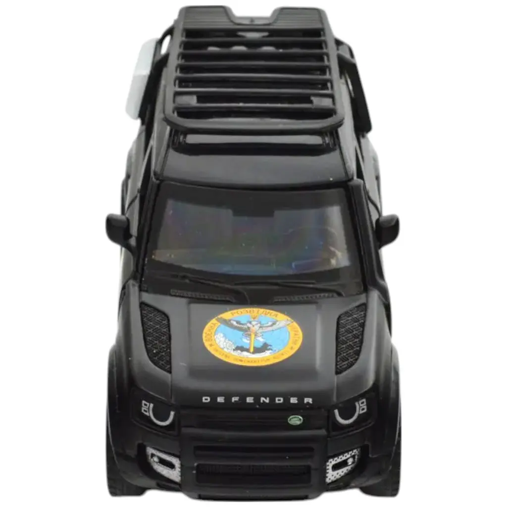 Автомодель TechnoDrive 250364M серия Шевроны Героев Land Rover Defender 110 ГУР МО - фото 6