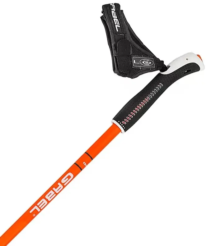 Палиці для скандинавської ходьби Gabel X-1.35 Red/Orange 105 (7009361141050) (DAS302707) - фото 2