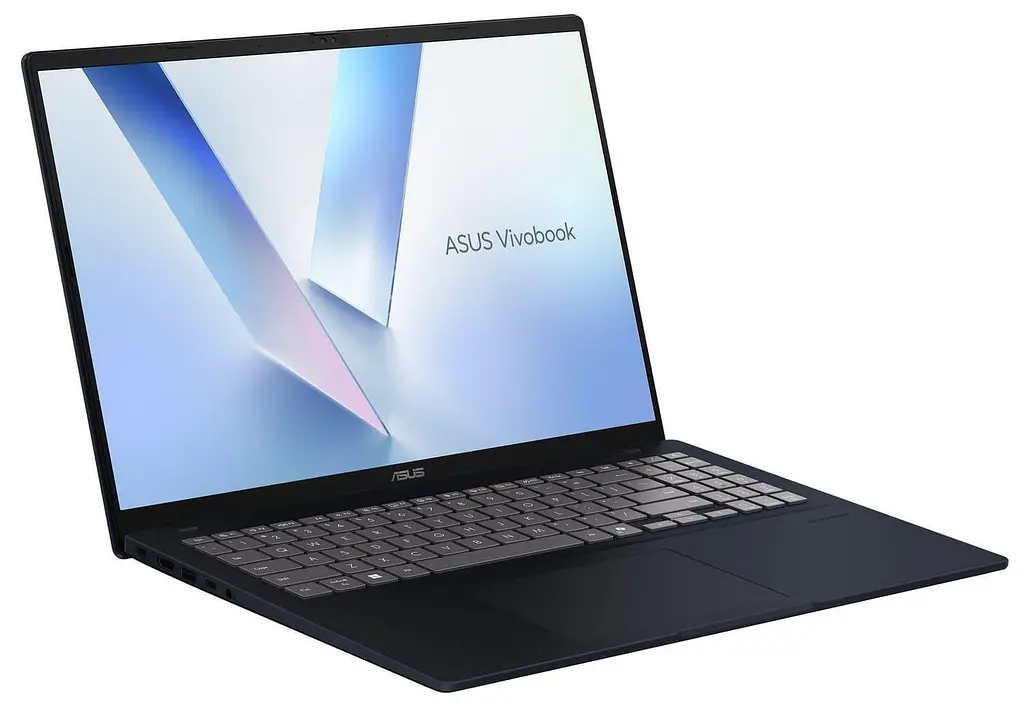 Ноутбук ASUS 16 Vivobook 16 M1607KA-MB143 FHD IPS/Ryzen 5 AI 330/16GB/512SSD/UMA/DOS/Quiet Blue (90NB15F1-M00AW0) - фото 2
