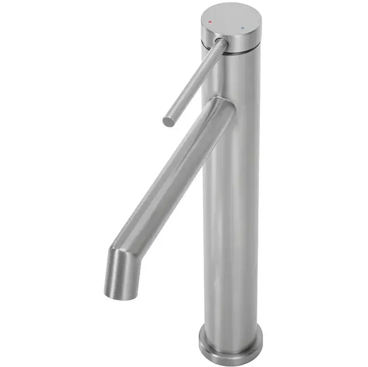 Змішувач для умивальника Rea Foss nickel brushed високий REA-B5318, Никель - фото 3
