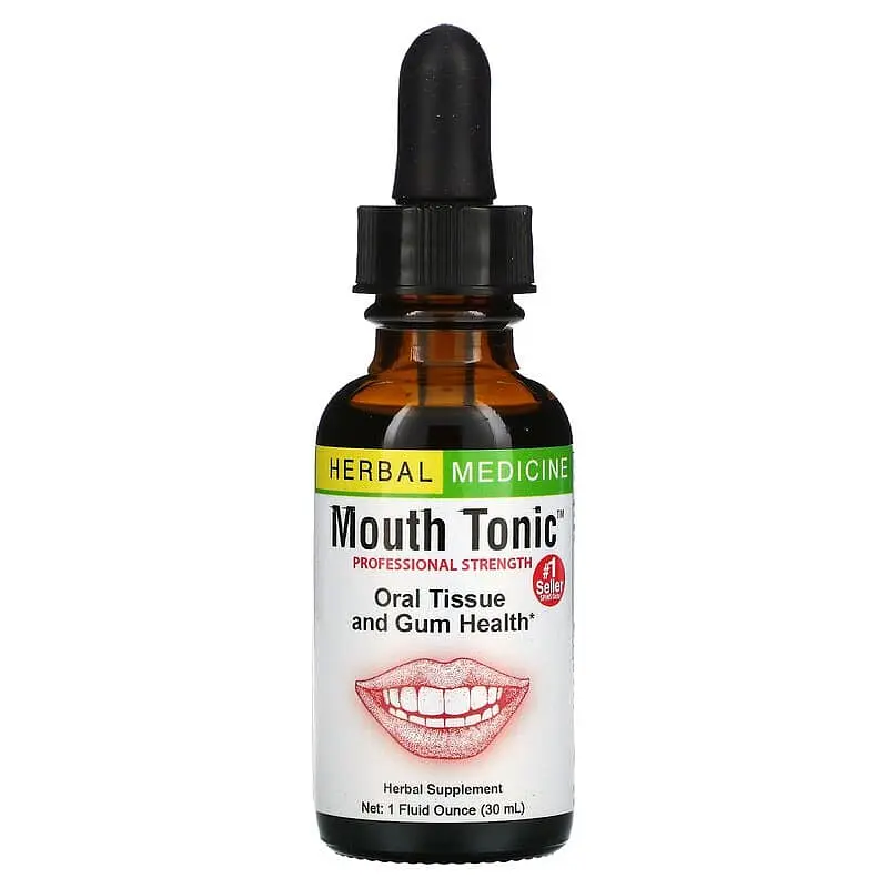 Здоров'я ротової порожнини, тонік, Mouth Tonic, 30 мл Herbs Etc. vit0001542