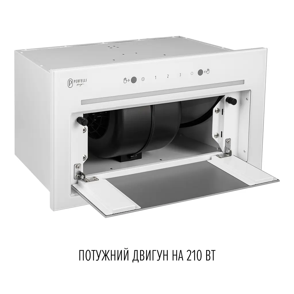 Витяжка повновбудована PERFELLI DESIGN FILINI 5 BIANCO - фото 8