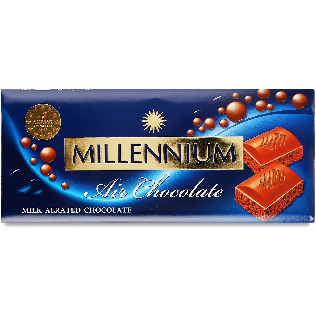 Уцінка. Шоколад Millennium молочний пористий 85 г (849567)