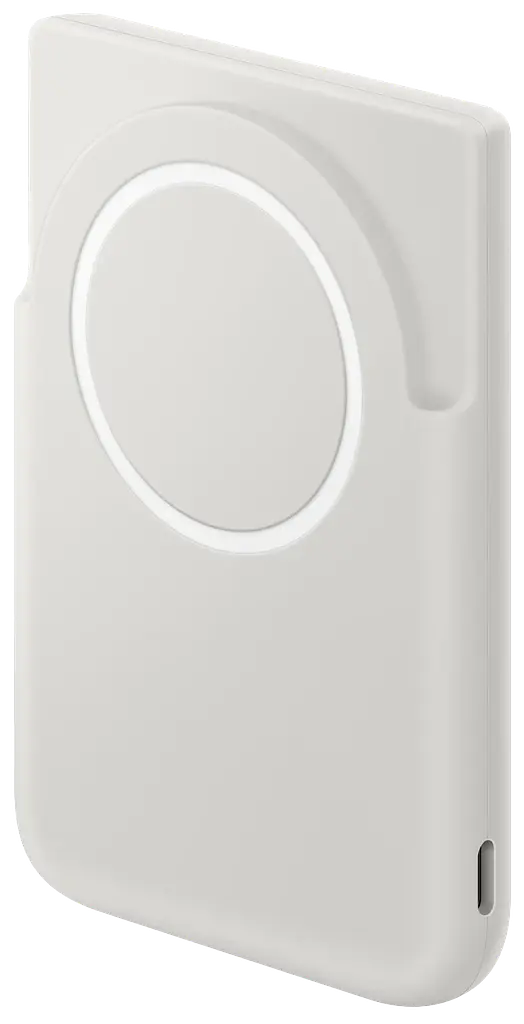 Зарядний пристрій Samsung Magnet Wireless Battery Pack 5000mAh 25W (EB-U2500XJEGWW) White (7252028) - фото 4
