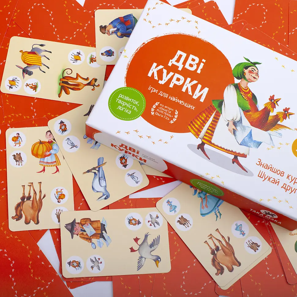 Дитяча настільна гра "Дві курки" 960070 від 5-ти років - фото 3