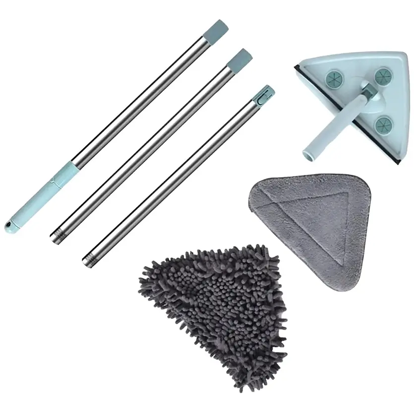 Швабра трикутна Supretto для миття вікон обертальна (8192) - фото 10