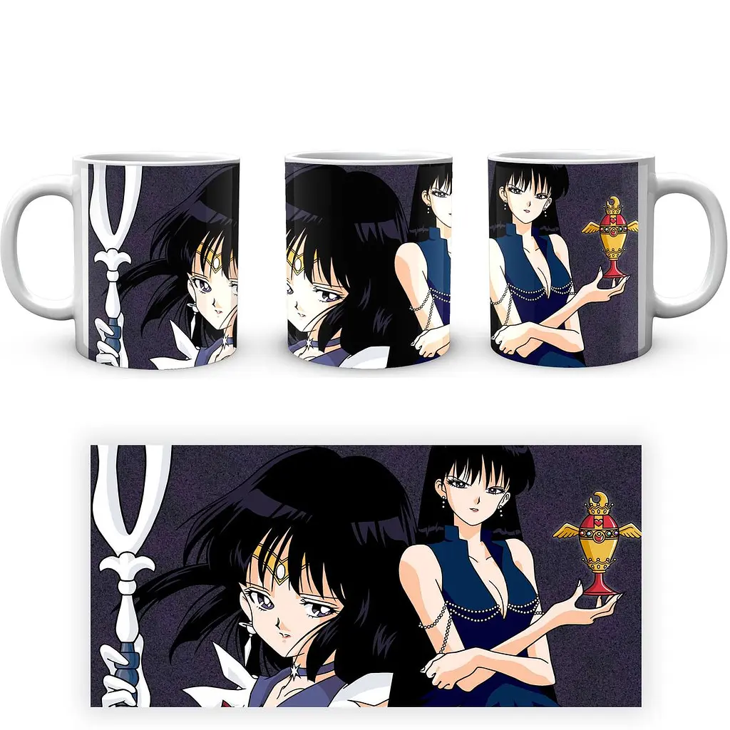 Кухоль GeekLand Sailor Moon Сейлор Мун Хотару SM 02.36 330 мл білий - фото 4