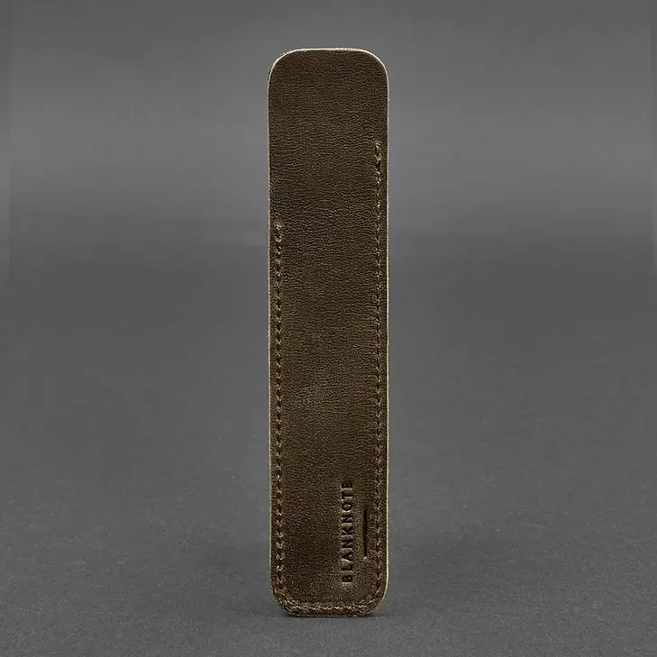 Шкіряний чохол для ручки 2.0 Темно-коричневий - фото 5