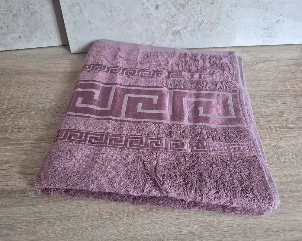 Набір турецьких бамбукових махрових рушників Cestepe 2 шт 50х90 + 2 шт 70х140 Bamboo Grek - фото 6
