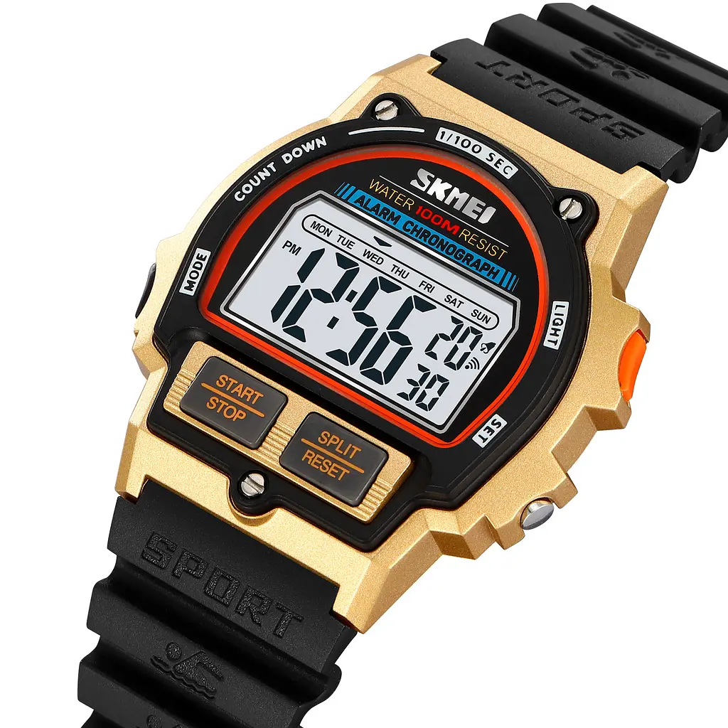 Наручний годинник 2263BKGD Black-Gold Skmei acs0030095 - фото 3
