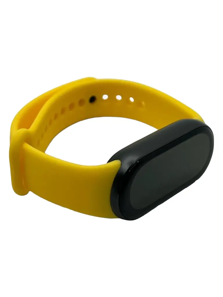Силіконовий ремінець BeCover для Xiaomi Mi Smart Band 9 Yellow (711957) - фото 3