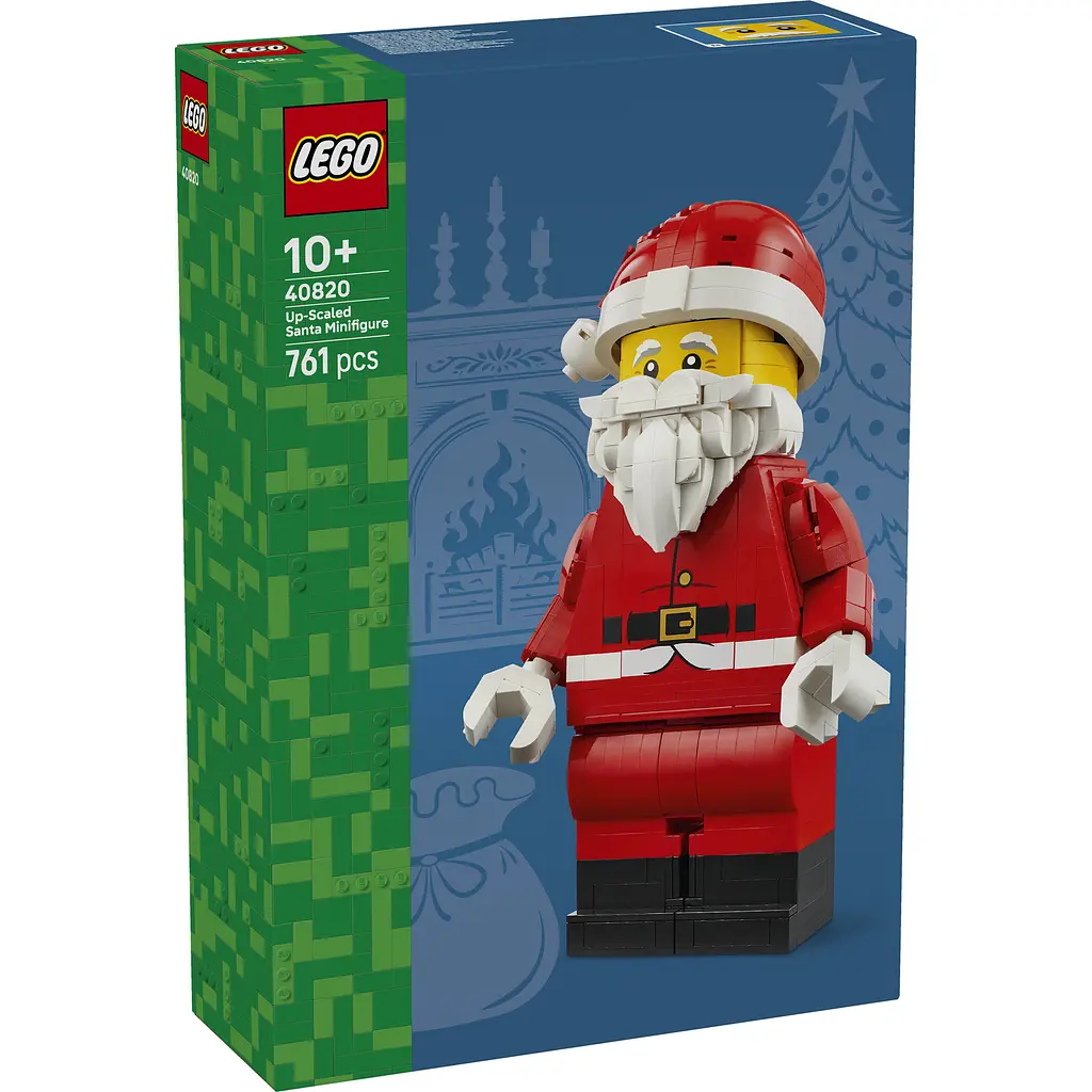 Конструктор LEGO Iconic Збільшена мініфігурка Санти 761 ел. (40820) - фото 2