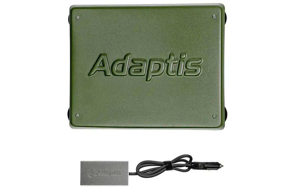 Комплект Adaptis MiniKit для Starlink Mini (захисний корпус на авто + блок живлення 12-24V) олива