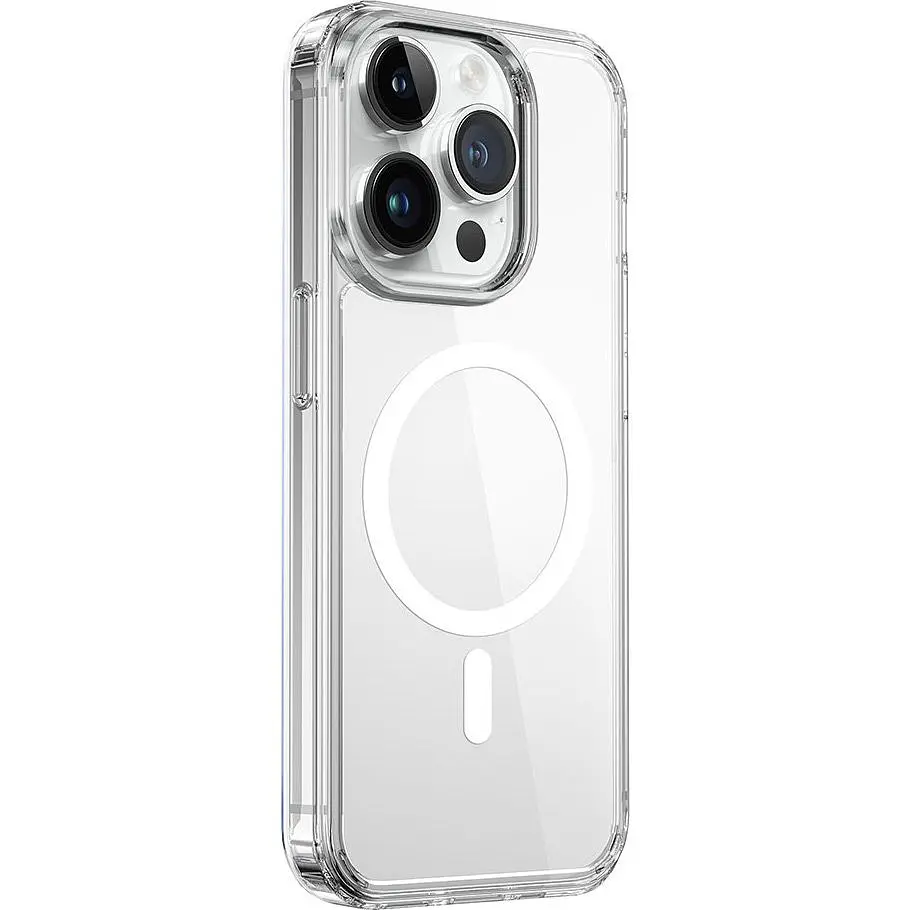 Чохол WiWU Magnetic Crystal Case для Apple iPhone 15 Pro Transparent [96962] - фото 3