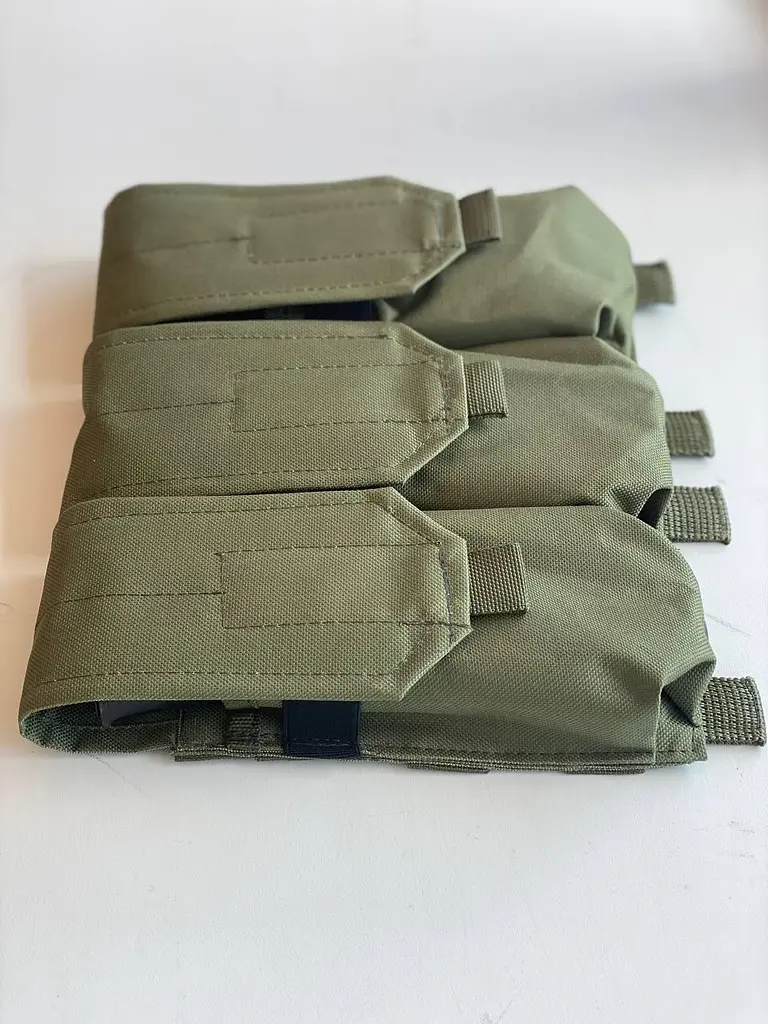 Підсумок потрійний для магазинів АК закритий з MOLLE(Олива) - фото 2