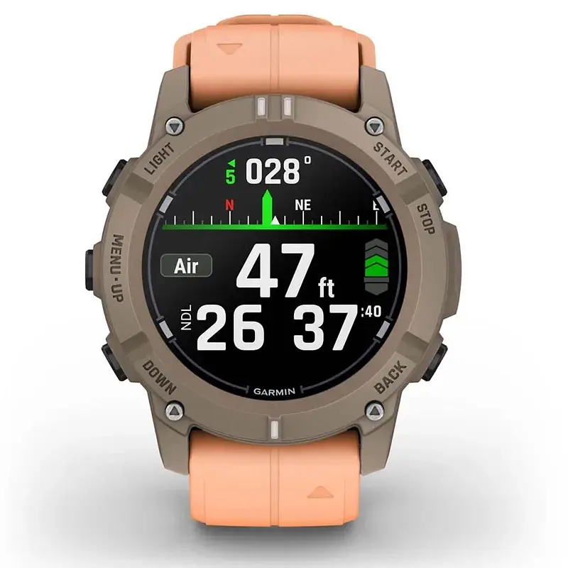 Смарт-годинник Garmin Descent G2 Paloma with Shell Pink Band (010-02986-01) - фото 2