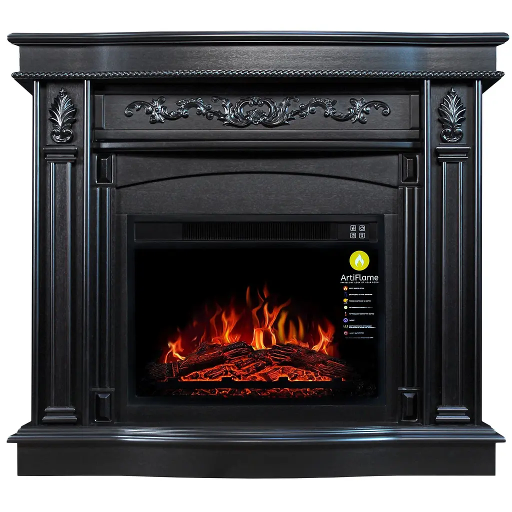 Камінокомплект кутовий ArtiFlame CARDINAL AF23S ВЕНГЕ (зі звуком) - фото 2