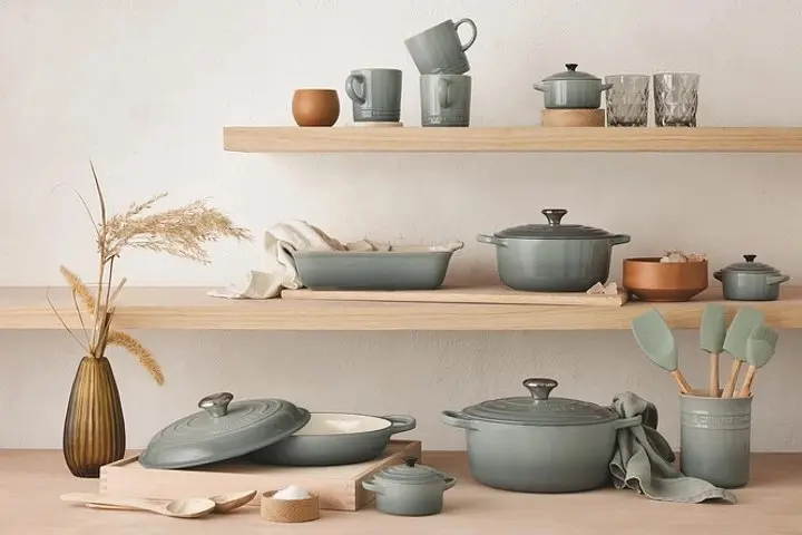 Сковорода універсальна Le Creuset Signature Frying Pan 28 см морська сіль 20258287170422 - фото 5